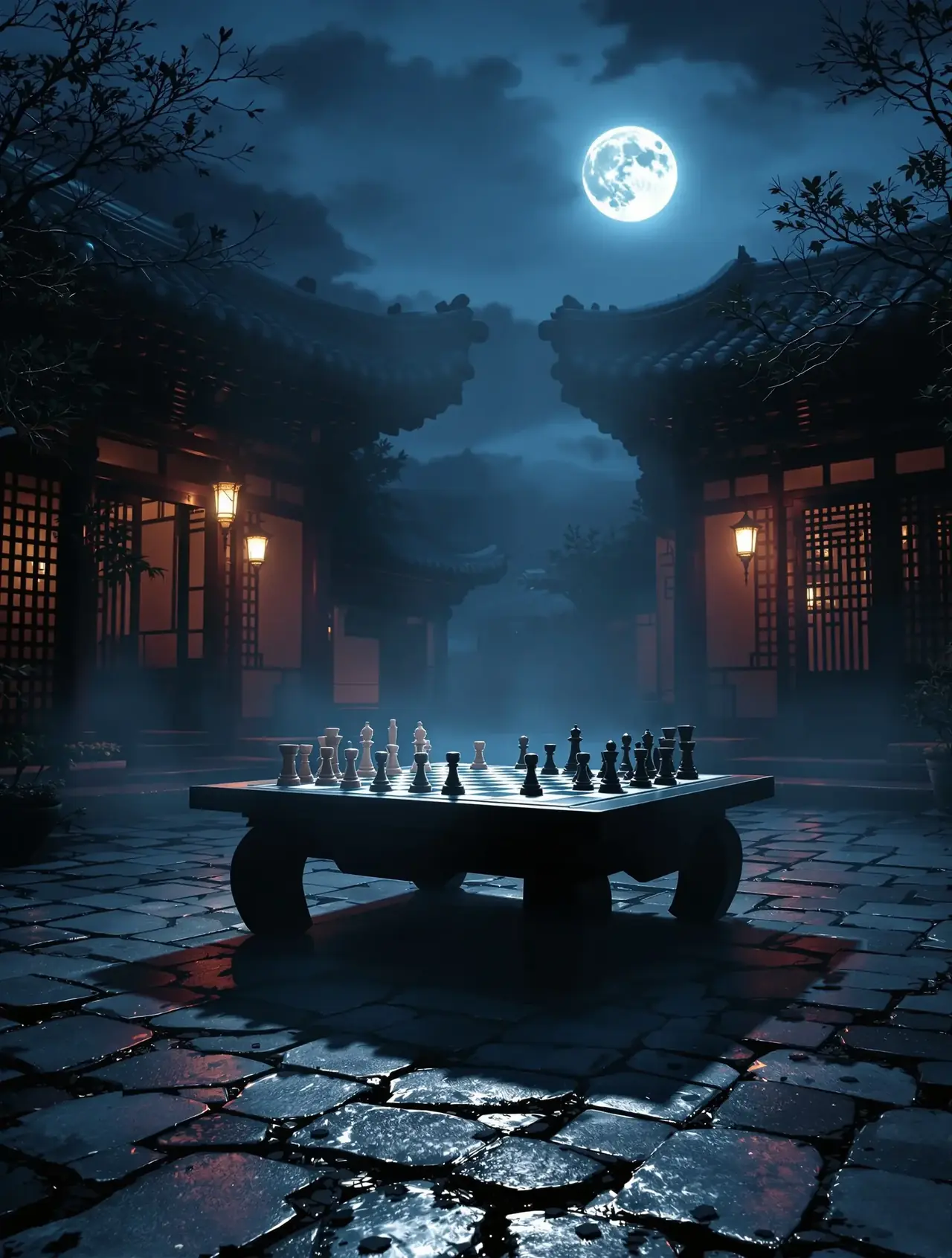 月下棋局 - 每一步棋,都是命运的低语 月下棋局 电影海报